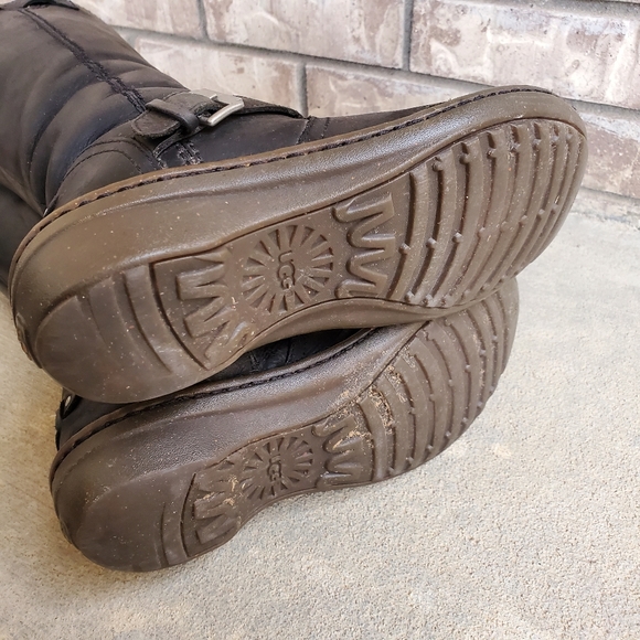 UGG Tupelo Australia Leather women's boots tall - Picture 13 of 16